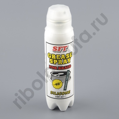 Спрей для плетеных шнуров (силиконовый) SFT Grease Spray 150мл