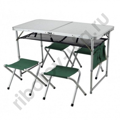 Набор мебели Скаут (стол складной + 4 стульчика) TA21407 