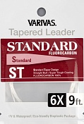 Подлесок конусный флюорокарбон Varivas Tapered Leader Standard Fluorocarbon  9 ft 6X