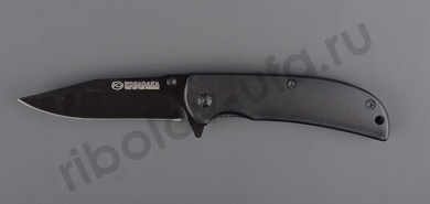 Нож складной Kosadaka N-F28B 16/9.0 см, 110 гр., черная рукоятка