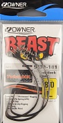 Офсетный крючок Owner 5130 Beast With Twist Lock BC №8/0