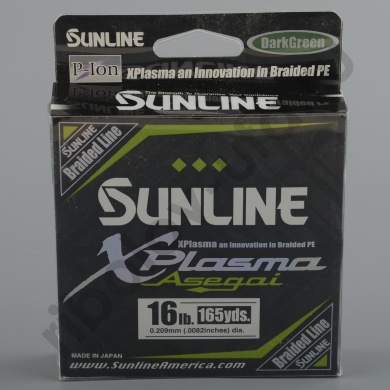 Шнур плетёный Sunline X-Plasma 150m Dark Green #1.5 16lb