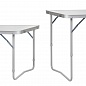 Набор мебели Helios стол складной T-FS-21407 + 4 стула (сталь) цв.green 21124