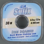 Леска Sufix Ice Magic х12 Clear 30 м, 0,135 мм