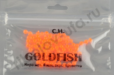 Икра Gold Fish силикон, светонакопительная аромат икры 4мм, цв.11