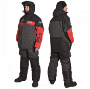 Костюм зимний Alaskan Dakota 2.0 (куртка+полукомбинезон) красный/серый/черный р. L