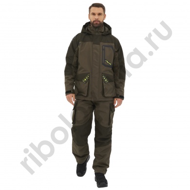 Костюм Aquatic К-10Х (мембрана: 10000/10000 цв.хаки) р. 50-52