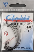 Офсетные крючки Gamakatsu Worm offset Ewg NS №4/0