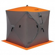 Палатка зимняя кубическая Helios 1.8x1.8 (orange lumi/gray)
