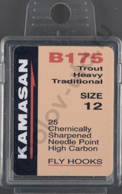 Крючки Kamasan B175 #12 (25шт) HFB175012X