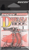 Офсетные крючки Decoy Dream Hook Worm15 №1 