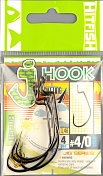 Офсетные крючки Hitfish J-Hook BC Offset # 4/0 