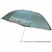 Зонт Grfish рыболовный, диаметр 215см, высота 2.5м,смена угла наклона, двойная пропитка