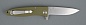 Нож складной туристический Ganzo G728-GR