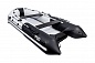 Лодка Ривьера 3800 Килевое НД комби светло-серый/черный