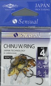 Крючки Mikado - Sensual - Chinu w/ring №4 BN (с ушком) 