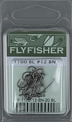 Крючки Flyfisher 1100 BL#12 BN