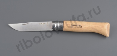 Нож Opinel 9 нержавеющая сталь, бук