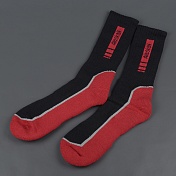 Термоноски Alaskan Woolen Socks black/red р. XL (43-47)
