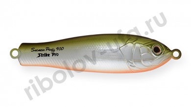 Блесна Strike Pro Salmon Profy 90CD шумовая 22гр, незац. двойник кр.OWNER  PST-03CD#A122