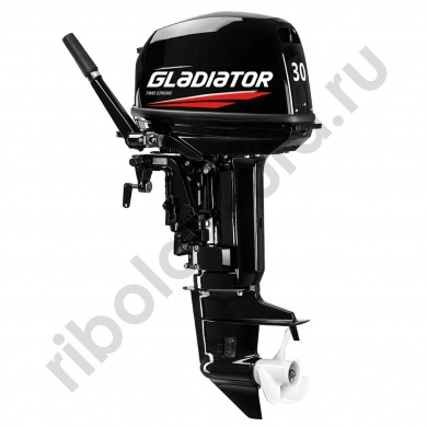 Лодочный мотор 2-х тактный Gladiator G30FHS