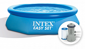Бассейн Intex Easy Set 3,05*0,61м + фильтр-насос