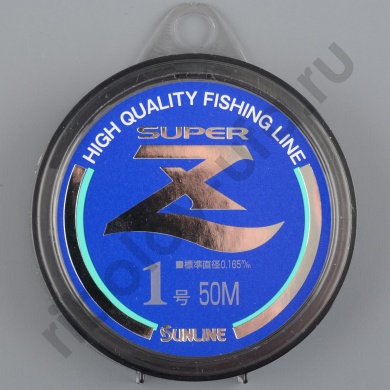 Леска Sunline Super Z 50м Clear 0,165мм  2,32кг