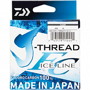 Леска Daiwa J-Thread Mono Ice Line 50м, 0.06мм