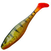 Силиконовая приманка Narval Commander Shad 12cm #019-Yellow Perch (4шт/уп)