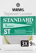 Подлесок конусный Varivas Tapered Leader Standard 9 ft 3X