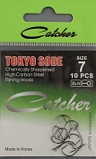 Одинарные крючки Catcher Tokyo Sode № 7