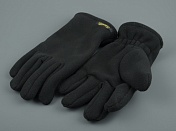 Перчатки Sportex ткань Polartec Windbloc, цв.черный р.XL