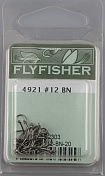 Крючки Flyfisher 4921 #12 BN