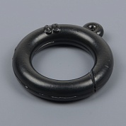Груз Кольцо полимер черный Ст.О 120гр 