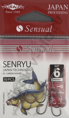 Крючки Mikado - Sensual - Senryu № 6 BN (с ушком)