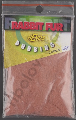 Даббинг Hends Rabbit Fur Dubbing Pink dark Hnd K-29