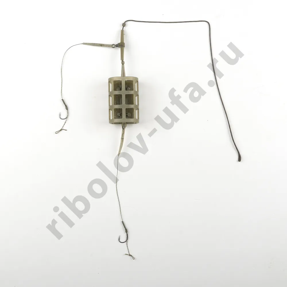 Монтаж карповый Orange #50 2 in 1 Cage Feeder Leadcore, для бойла 50гр