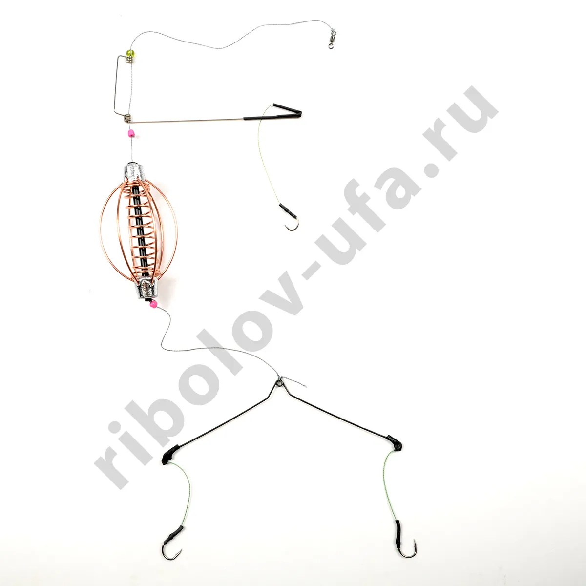 Монтаж фидерный Нижегородский ФМ 2-3 кормушка Арбуз кором. бок.отв. 3кр. 30гр
