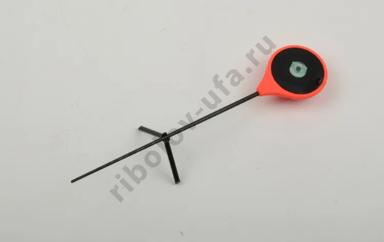 Удочка зимняя Bravo Fishing Universal RBU красная (хлыст стеклопласт)