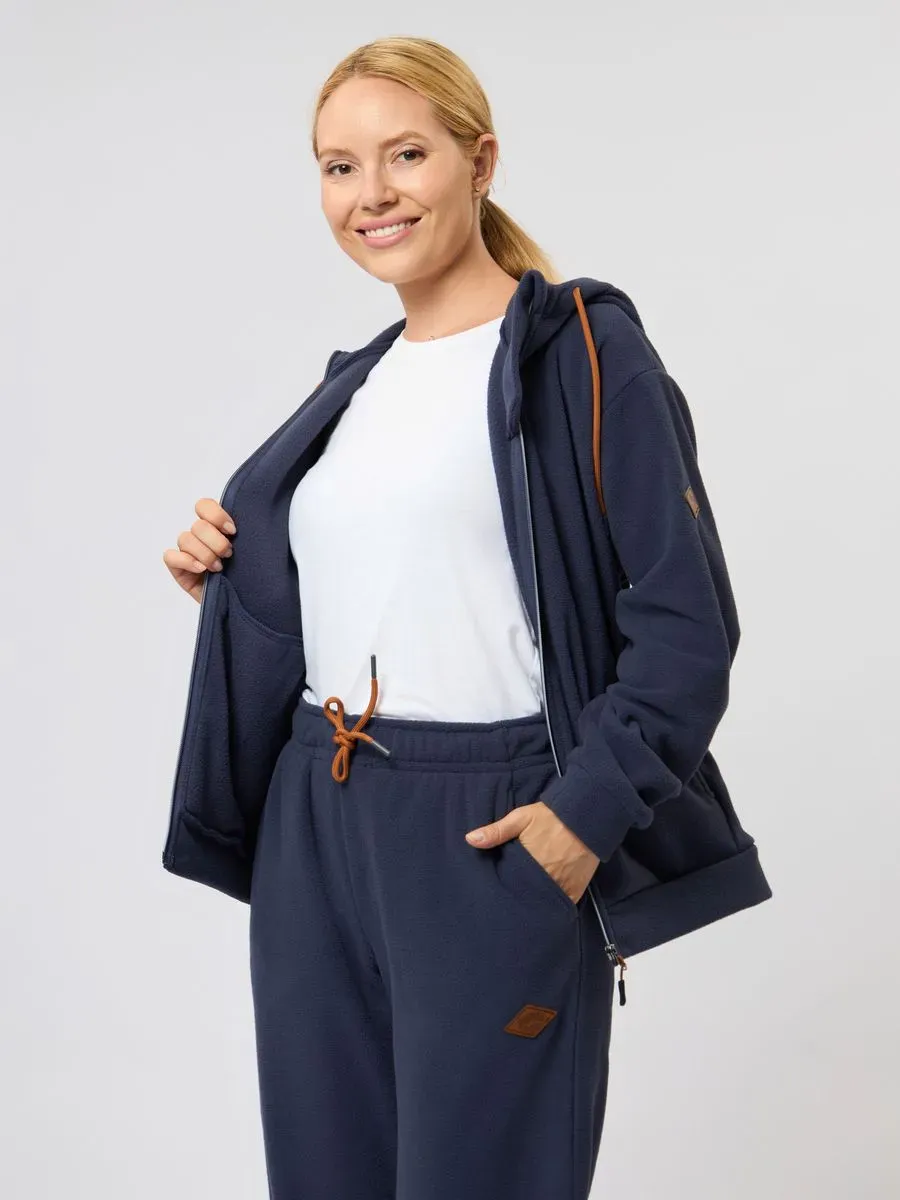 Костюм флисовый Alaskan жен. Foxy Zip серый р.L (РР)