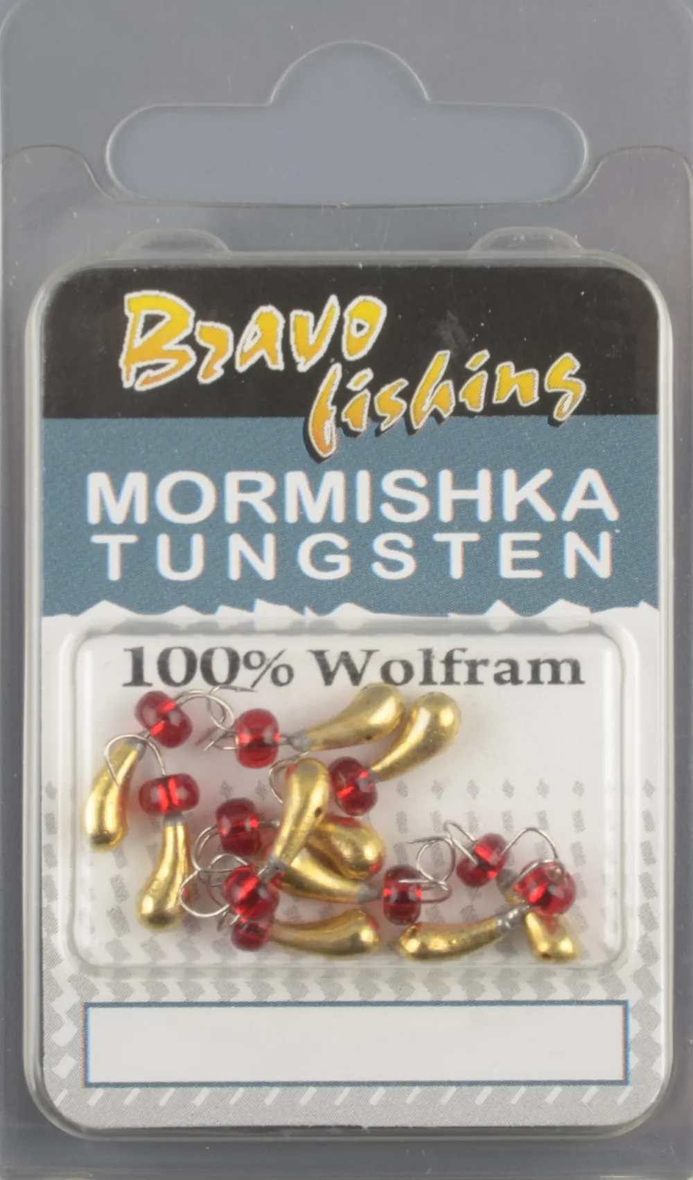 Мормышка вольфрам Bravo Fishing Чесночинка Коза с отверстием, 3.5 мм 0.85 гр Go