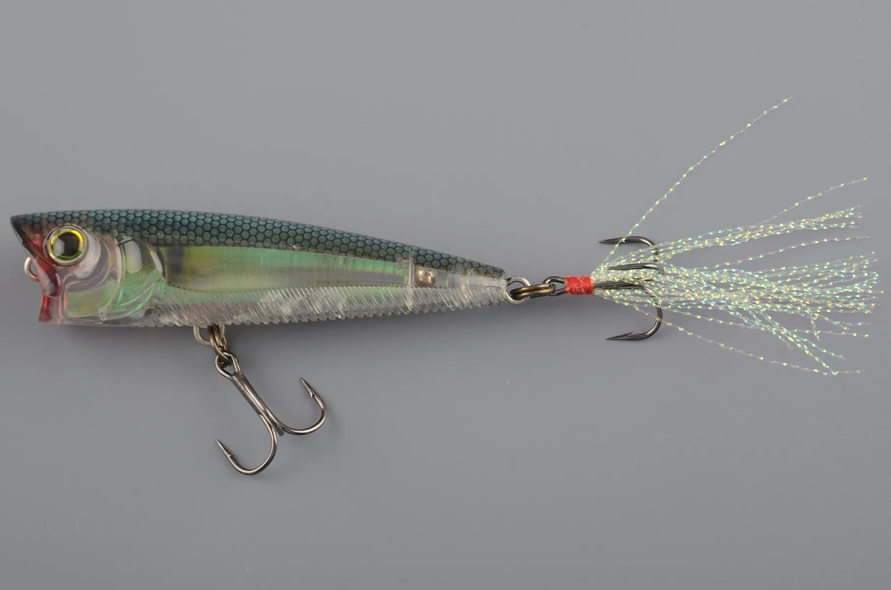 Воблер Yo-Zuri R1101 3DB Popper 75F, 10гр цв. RGZS