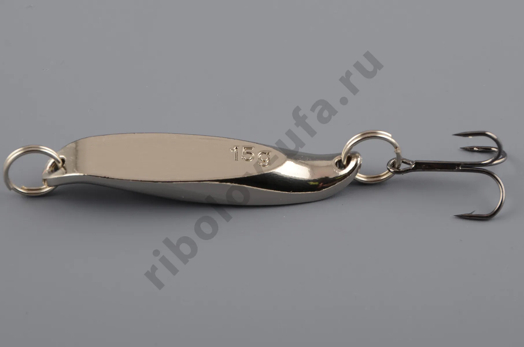 Блесна Kaida Spinner&Spoon mod.1104 15гр. серебро