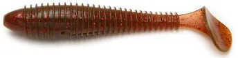 Силиконовая приманка Keitech Swing Impact Fat 3.3 in 8,4см 5,6гр (7шт/уп) PAL# 07 Motor Oil Red Flak
