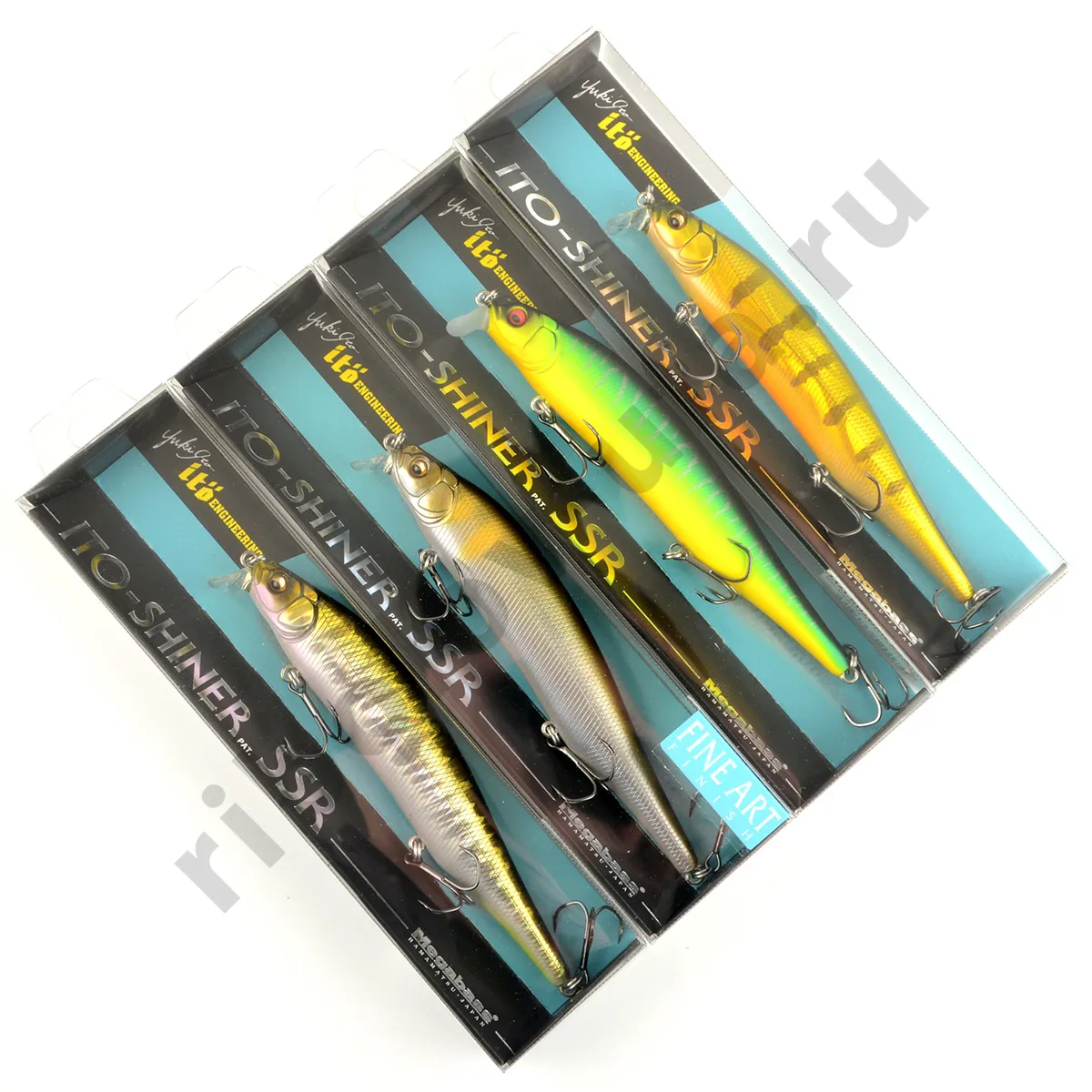 Воблер Megabass Ito Shiner SSR 115мм 14гр 0,0-0,7м цв. fa seayu 520211