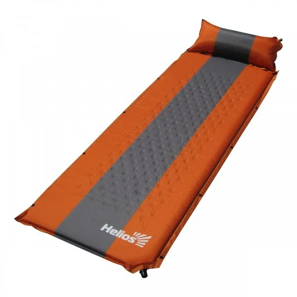 Коврик самонадувающийся Helios с подушкой 170*65*4 (HS-004P)