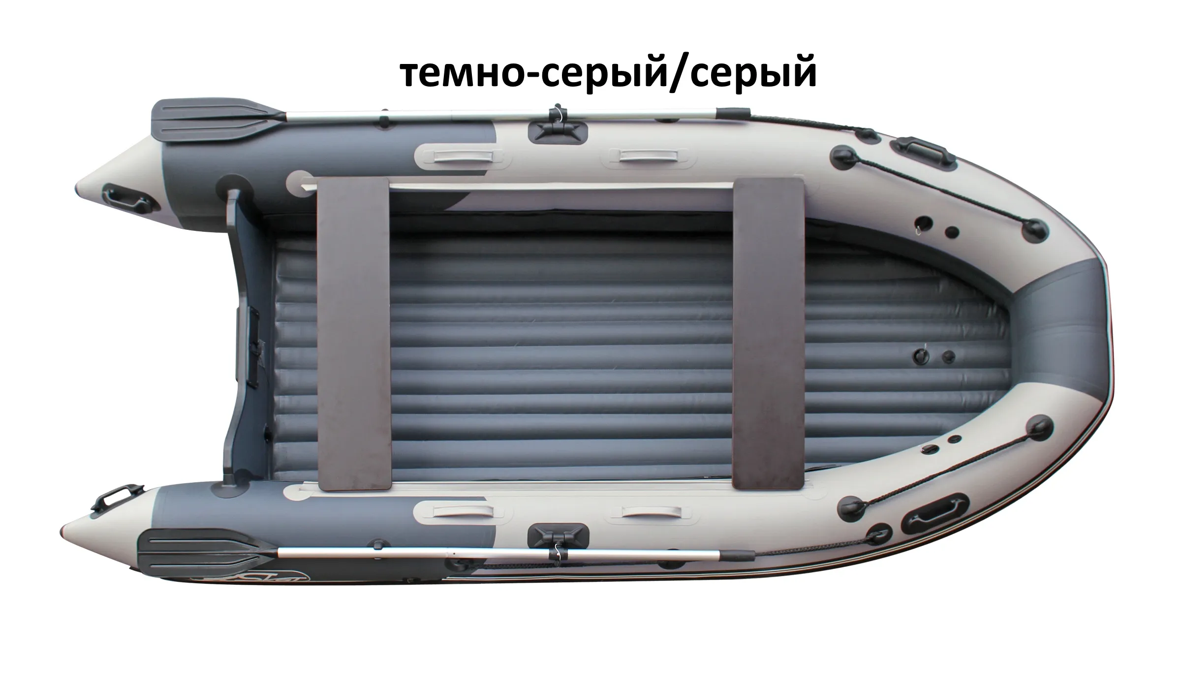 Лодка Skat Triton 350 цв. сер-сер