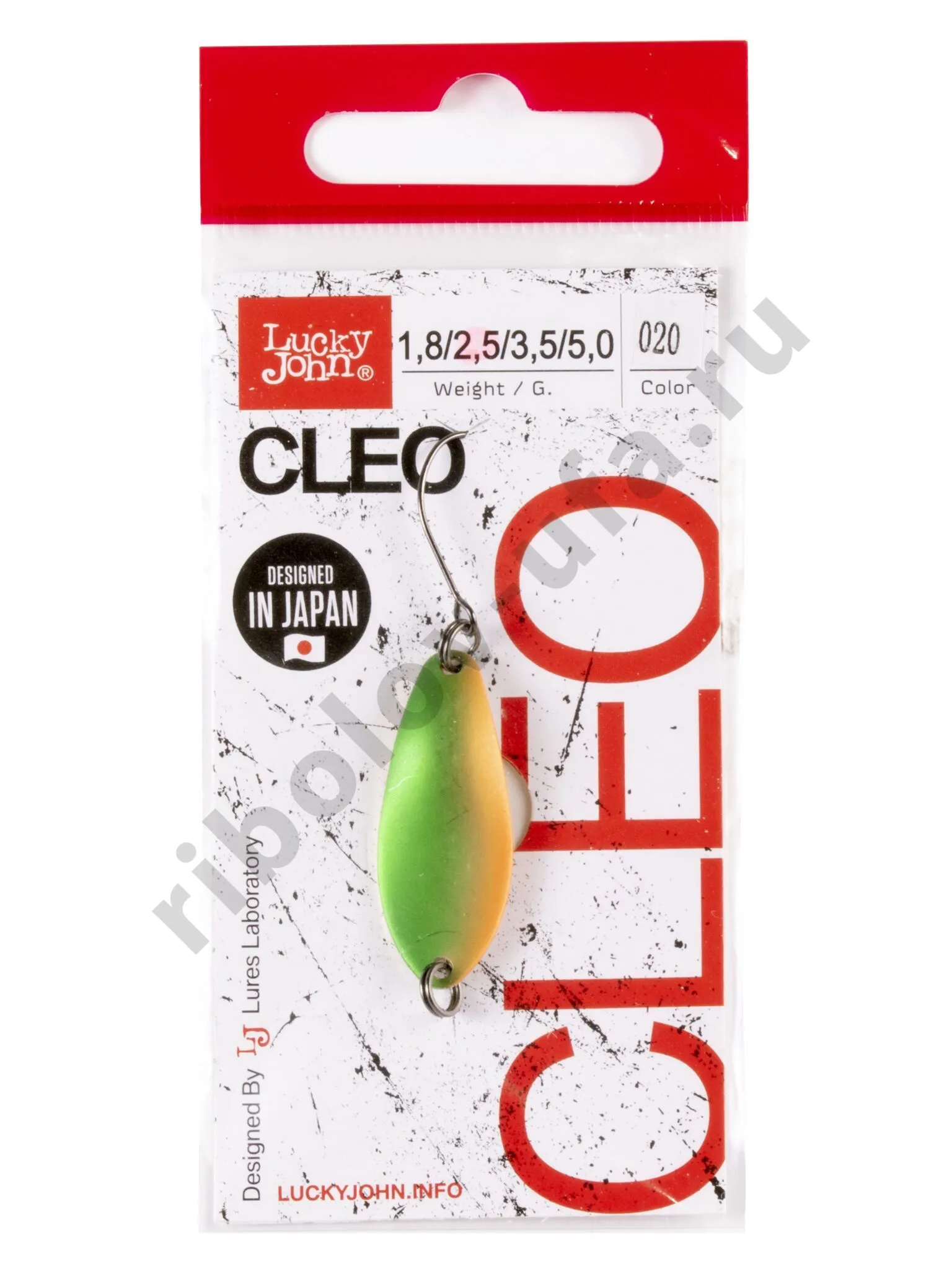 Блесна колеб. Lucky John Cleo длин.31мм/02.5 г цв. 020