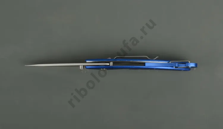 Нож складной Kosadaka N-F30 19,2/12.4 см, 72,8 гр.,син,рук. с карабином