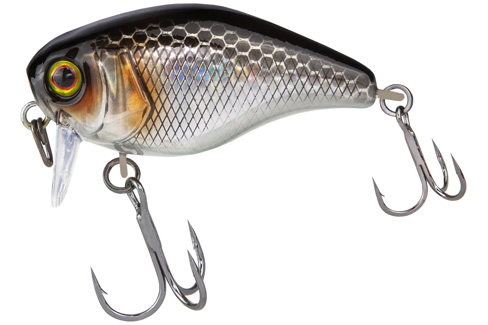 Воблер Jackall Chubby 41 SSR дл. 4.1 см, гл. 0.1-0.3 м, 5.7 гр., floating, цв. hl silver&black